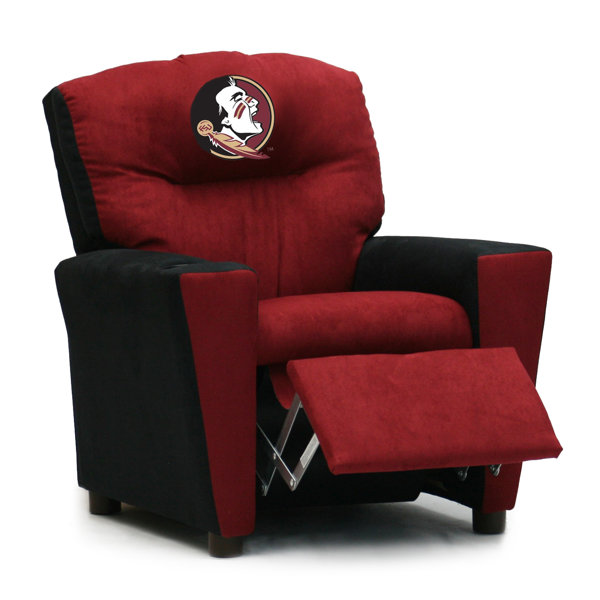 KidzWorld "All American" Collegiate Kids Recliner with Cup Holder Wayfair